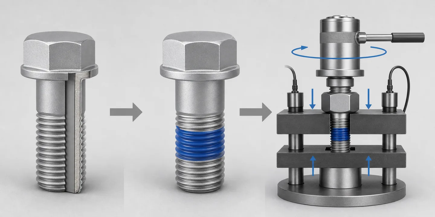 Brake bolt coating, locking patch and friction requirements for specification review