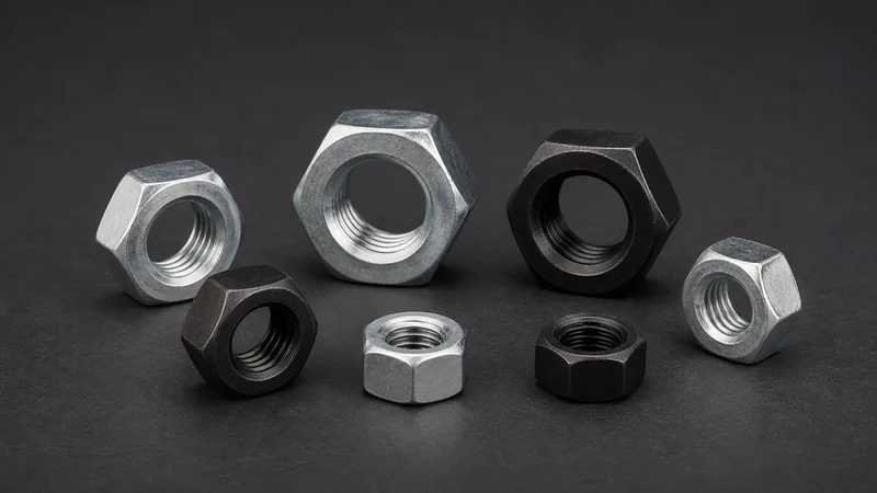 Standard hex nuts for metric and inch threaded joints